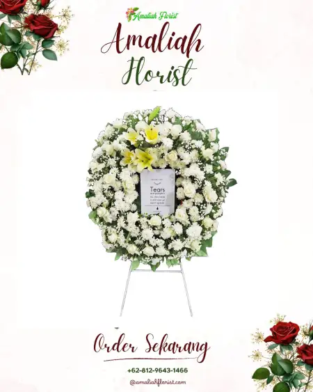 Krans Bunga Duka Bedarou Indah